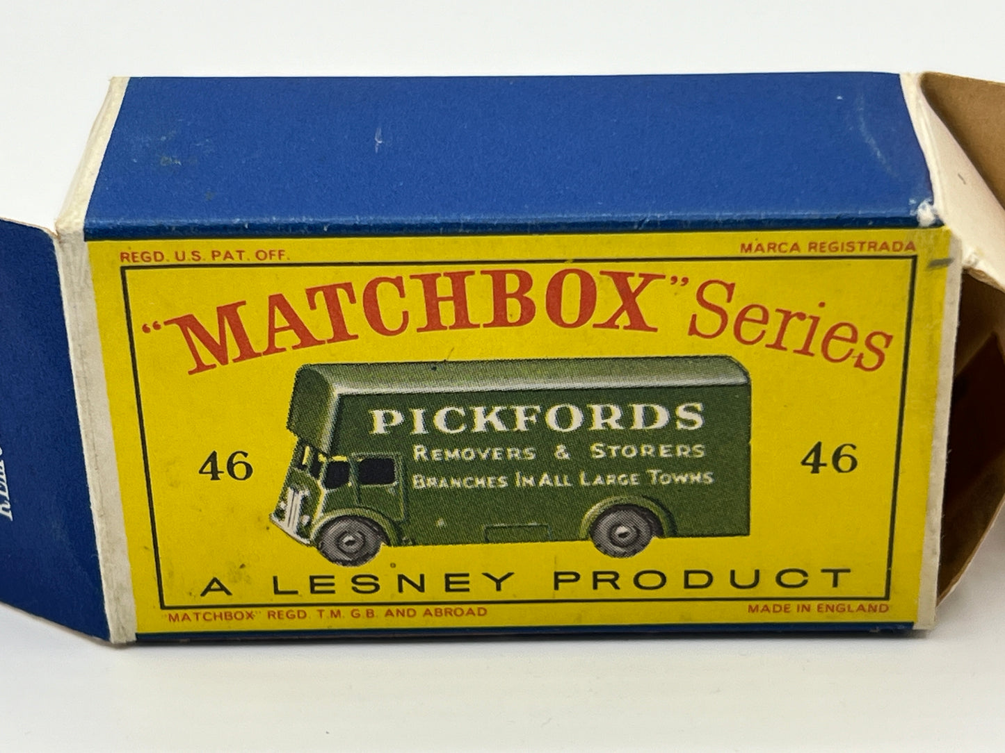 Matchbox Moko Lesney No46 Pickfords removal van.