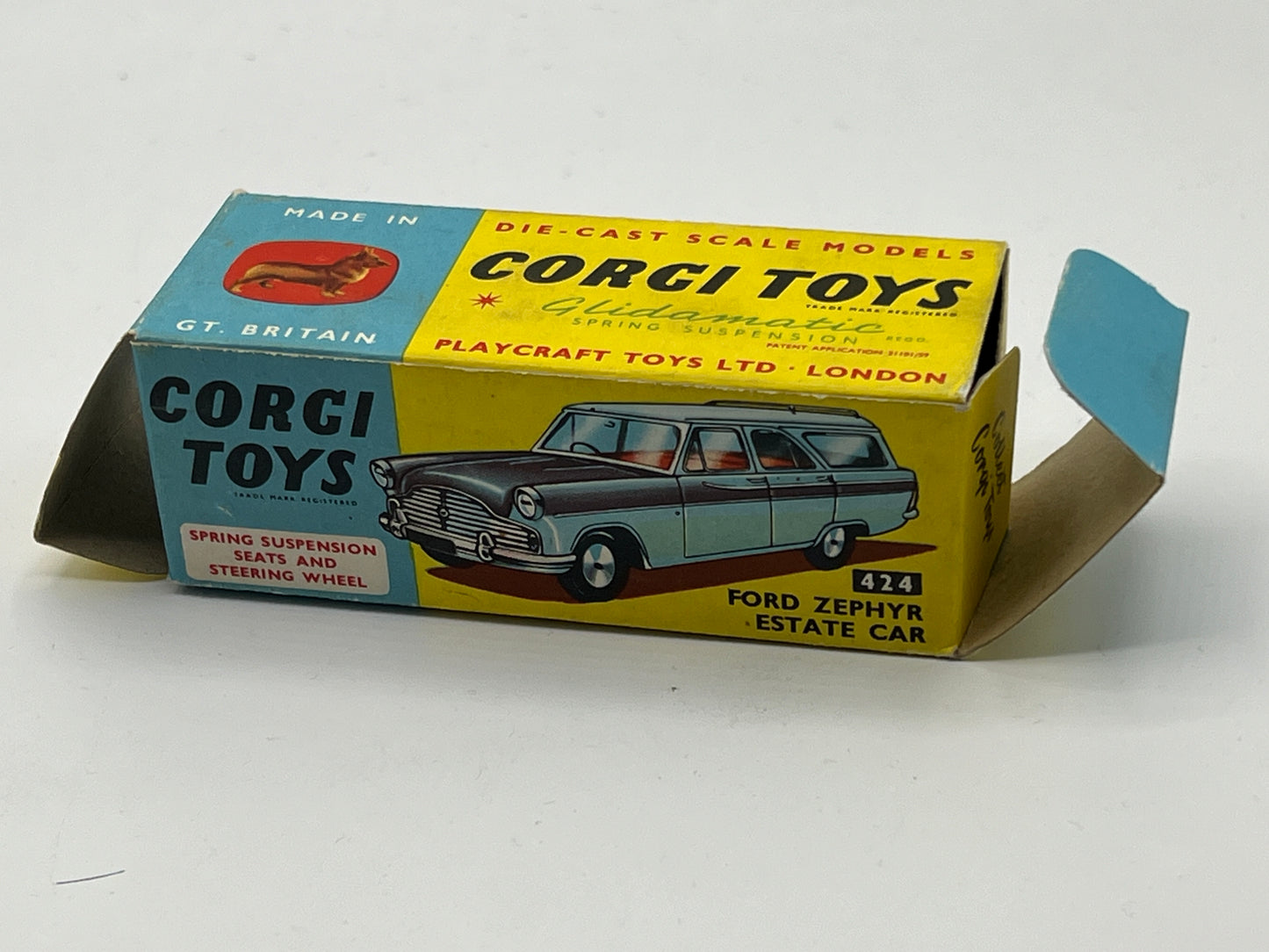 Corgi 424Ford Zephyr Estate,VGC in Good Original Box