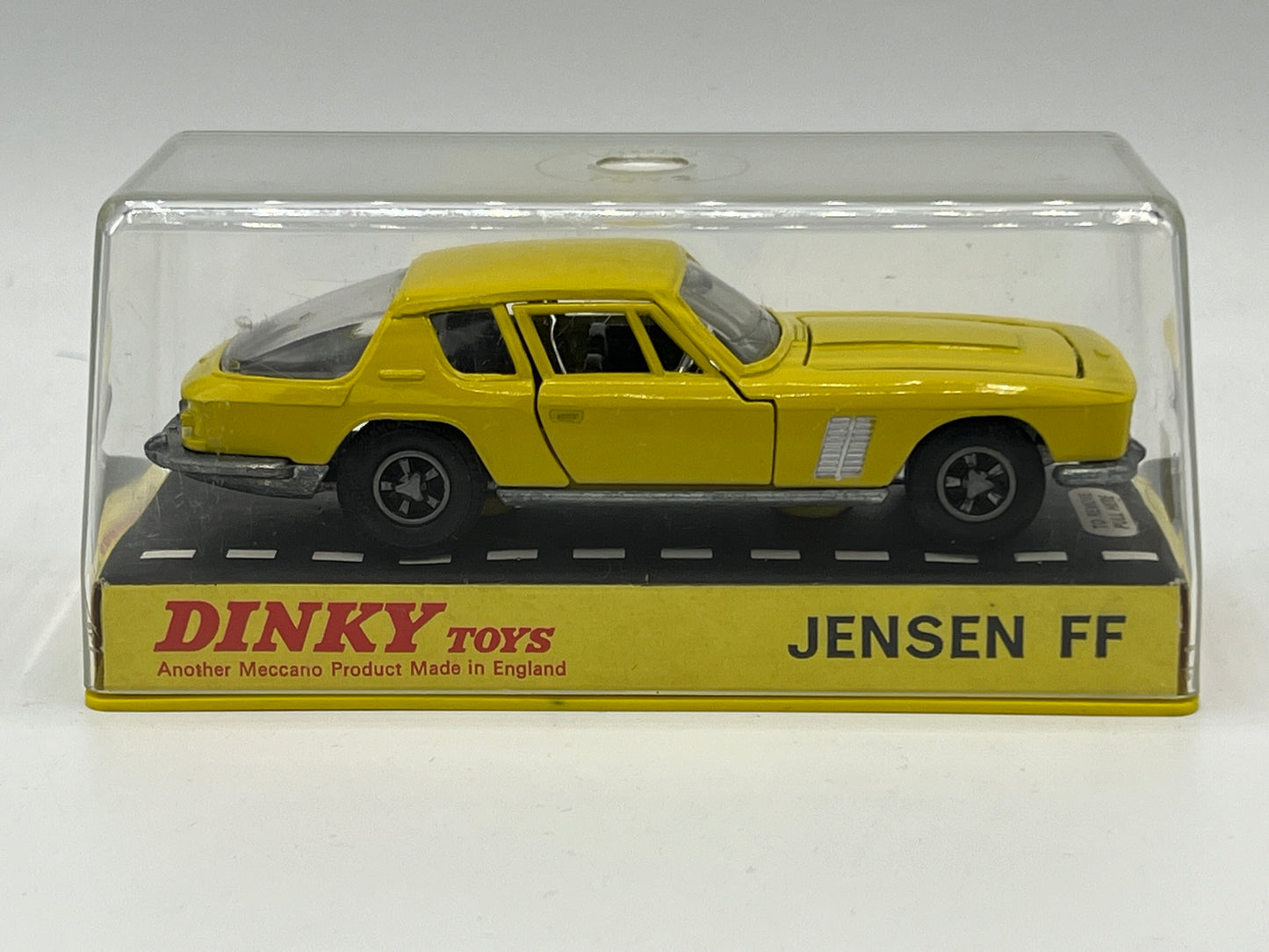 DINKY TOYS MODEL No.188 JENSON FF SALOON CAR "PERSPEX BOX