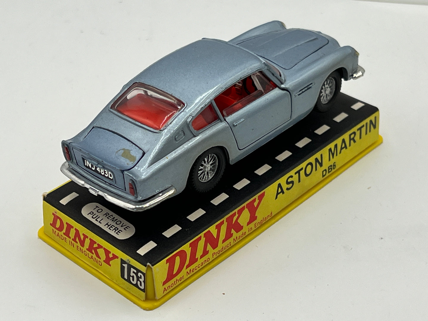 Dinky 153, Aston Martin DB6, Mint in Original Box