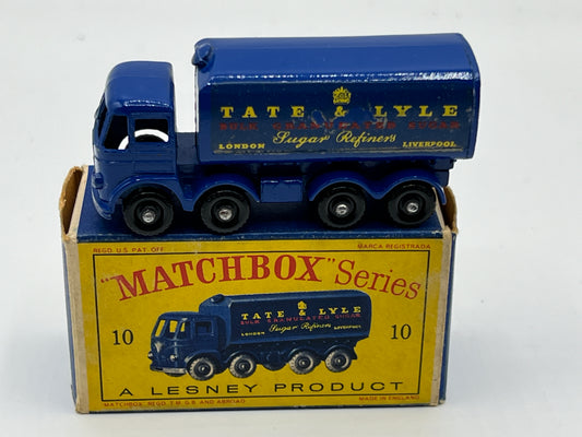 MATCHBOX LESNEY No10C SUGAR CONTAINER TRUCK WITH BOX