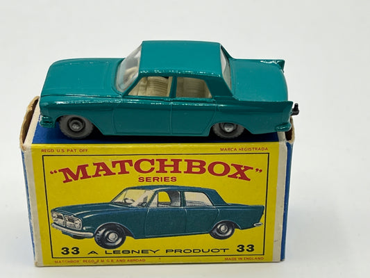 Matchbox Lesney Series Ford Zephyr III No.33 - Mint In a near mint box.