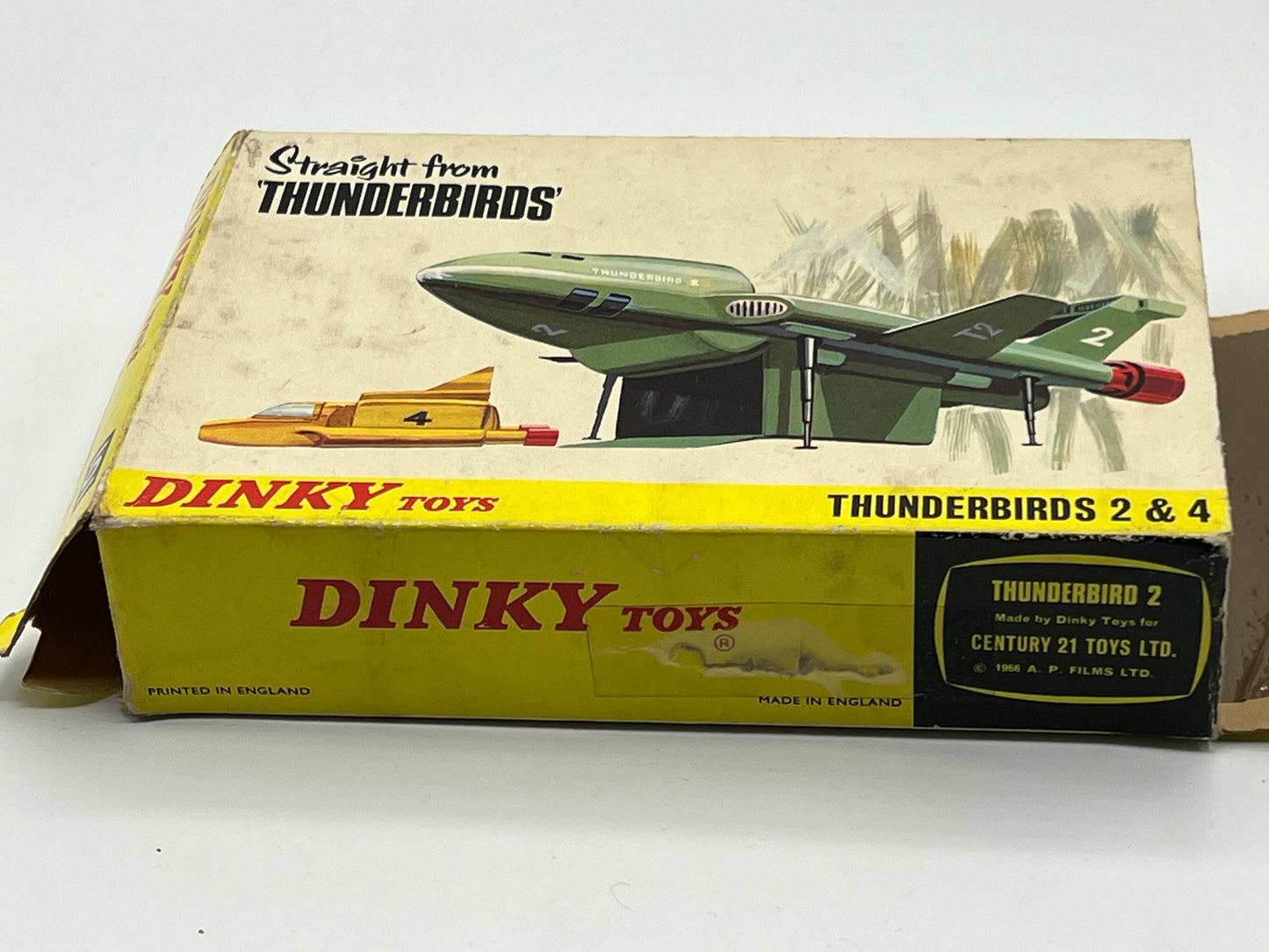 Dinky 101 early Thunderbird 2 w/ Thunderbird 4 Boxed *original*