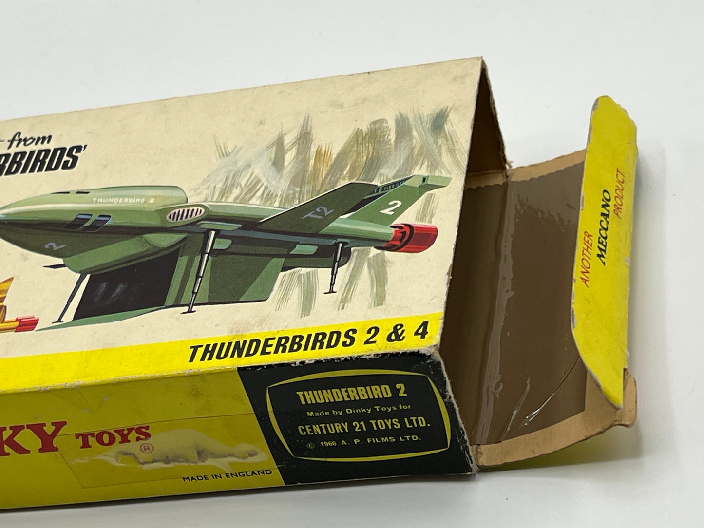 Dinky 101 early Thunderbird 2 w/ Thunderbird 4 Boxed *original*