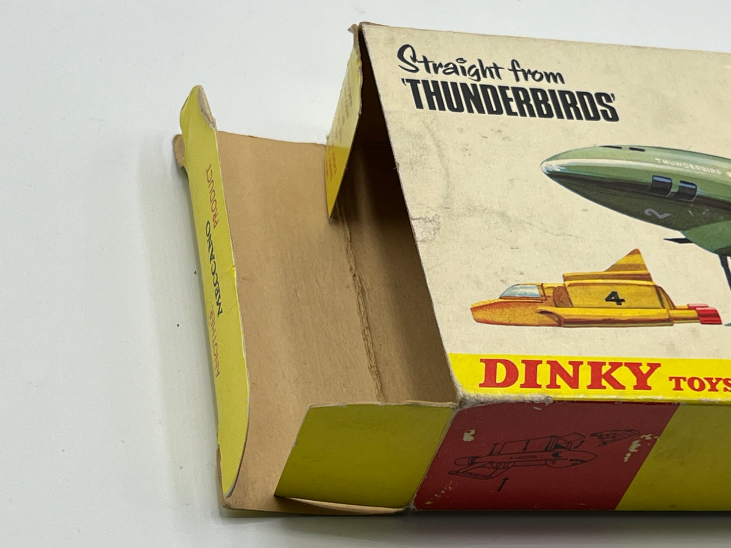 Dinky 101 early Thunderbird 2 w/ Thunderbird 4 Boxed *original*