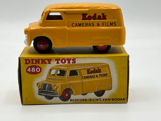 DINKY 480 Bedford Van (Kodak)  VGC Vintage Dinky.